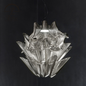 Серебряное дизайнерское освещение СИД 12В привесной лампы клетки провода металла теплое белое
