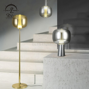 DLSS Коллекция Lampadare Modern Lighting Gold/Silver/Copper Glass LED Table Lamp